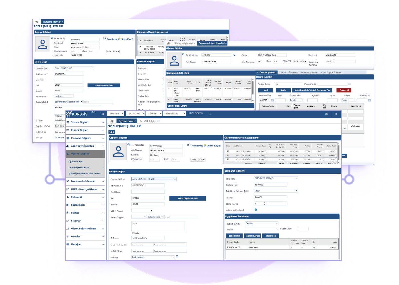 Aufnahmevereinbarungen